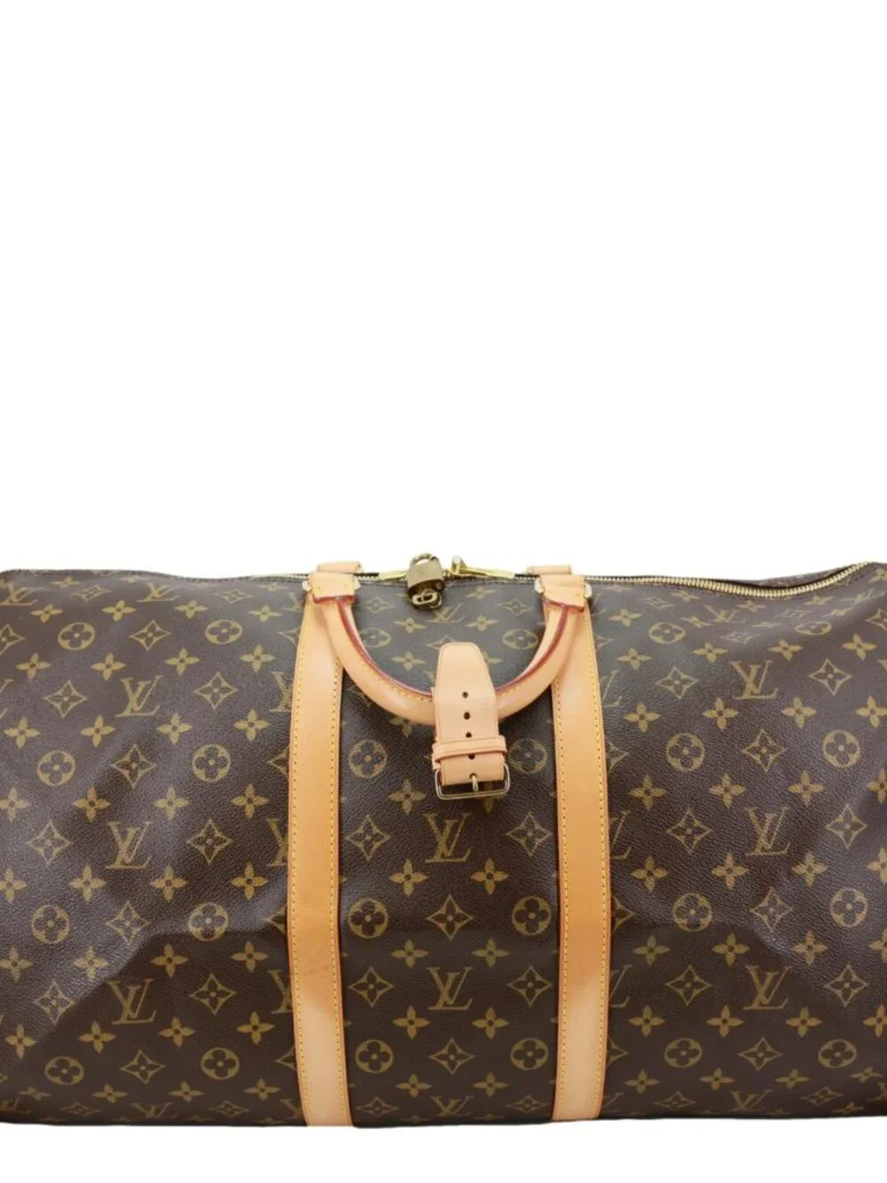 Louis Vuitton  Keepall 55 Monogram Canvas Travel Bag Brown